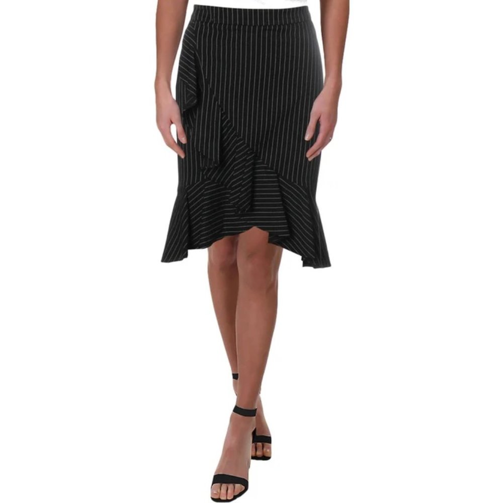 🎉HP🎉NWT Supply and Demand Ruffled Faux Wrap skirt